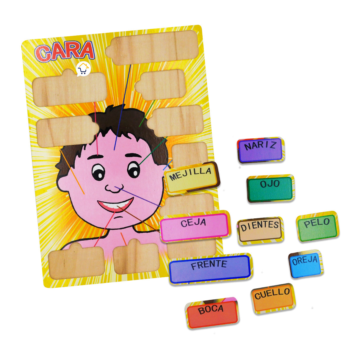 Miniatura 3 de Rompecabezas Didactico Niño MD375